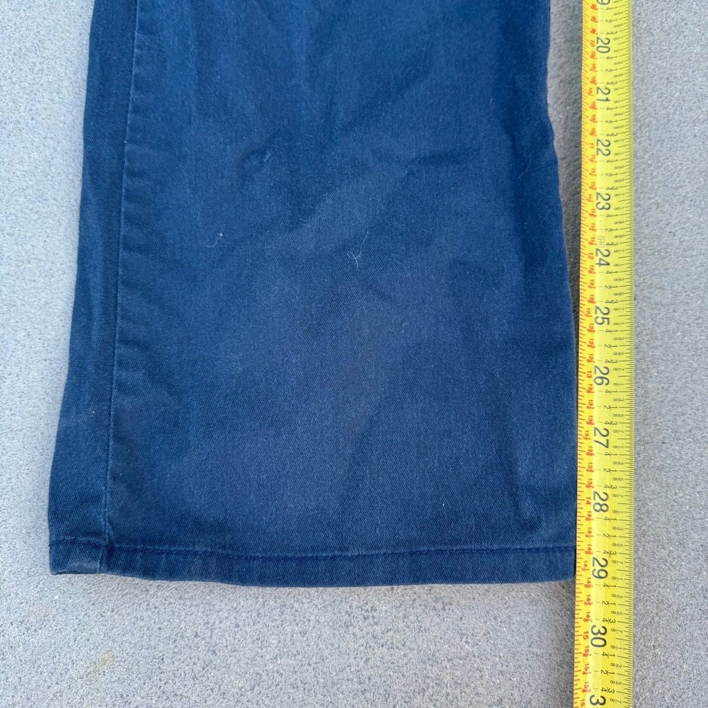 Quiksilver Men Straight Fit Chino Pants Navy Blue Size 36 - Picture 8 of 10